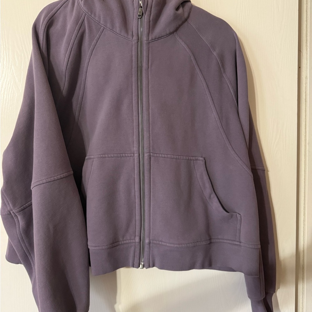 Lululemon bomber jacket in Lilac